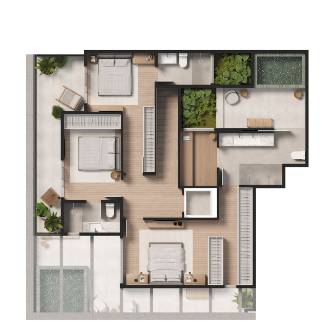 Apartamento, 2 quartos, 91 m² - Foto 32