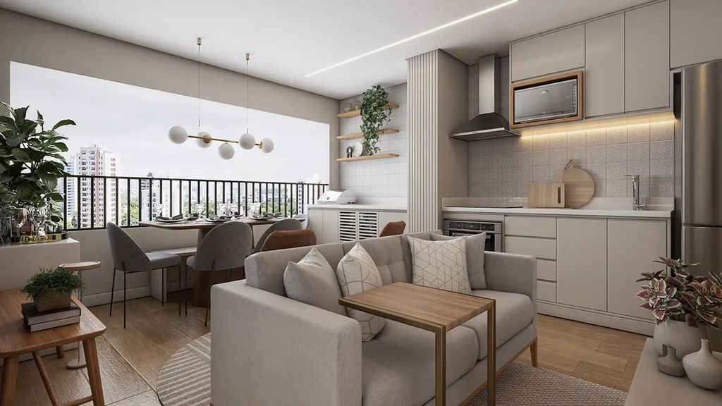 Apartamento à venda em São Paulo, Barra Funda, com 1 quarto, 28,03m² - Renaldo Moura