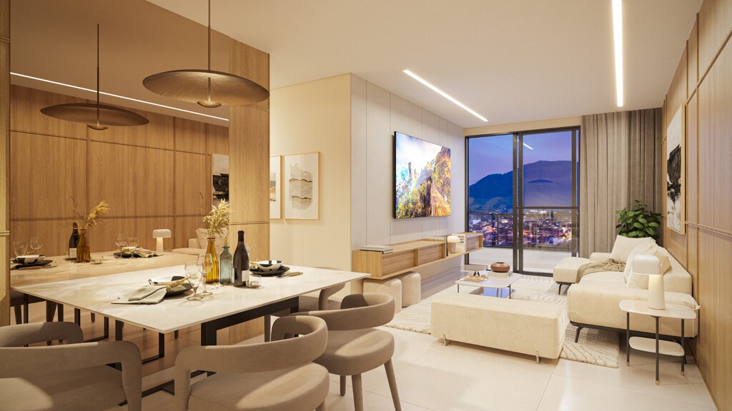 Apartamento à venda em Guarapari, Centro, com 3 quartos, 92,23m² - Macarineli Imóveis