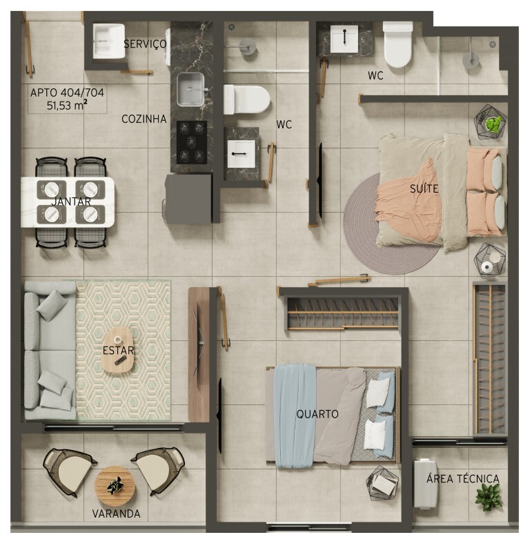 Cobertura à venda com 2 quartos, 84m² - Foto 36