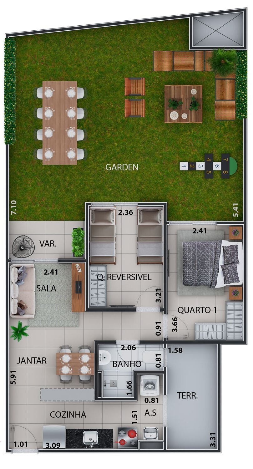 Apartamento, 2 quartos, 54 m² - Foto 40