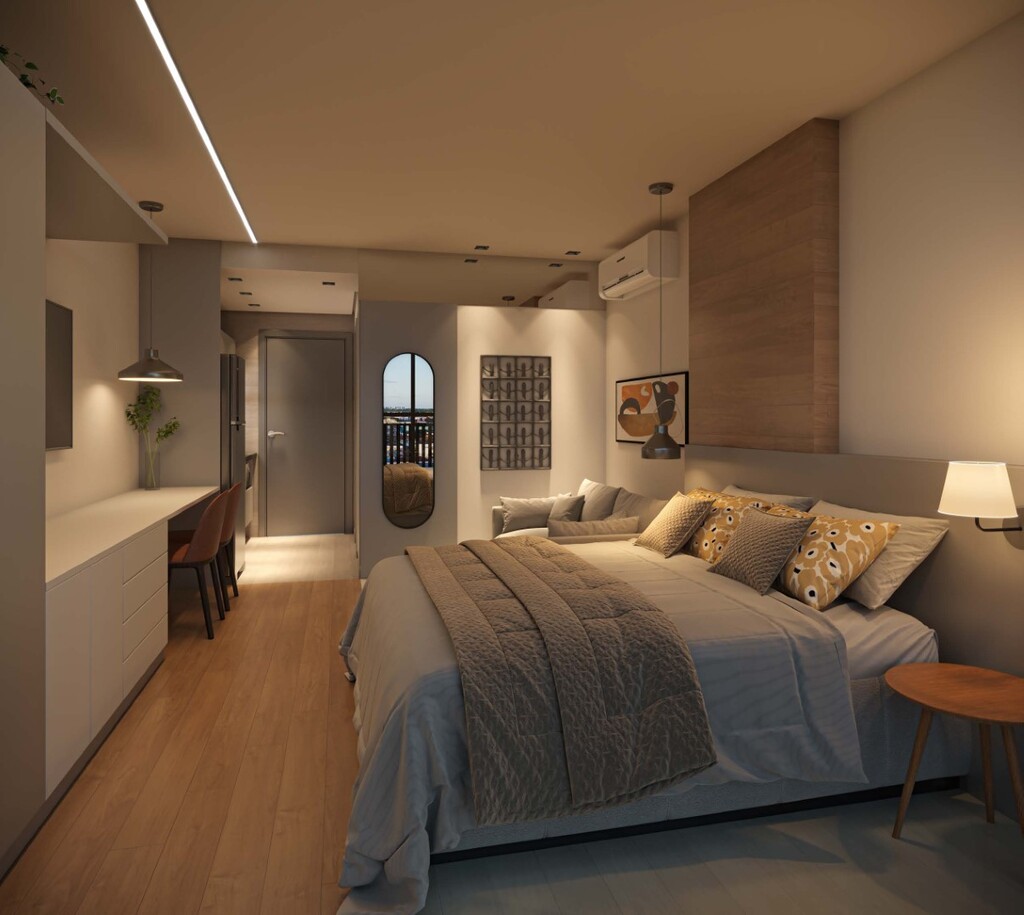 Apartamento, 1 quarto, 34 m² - Foto 9