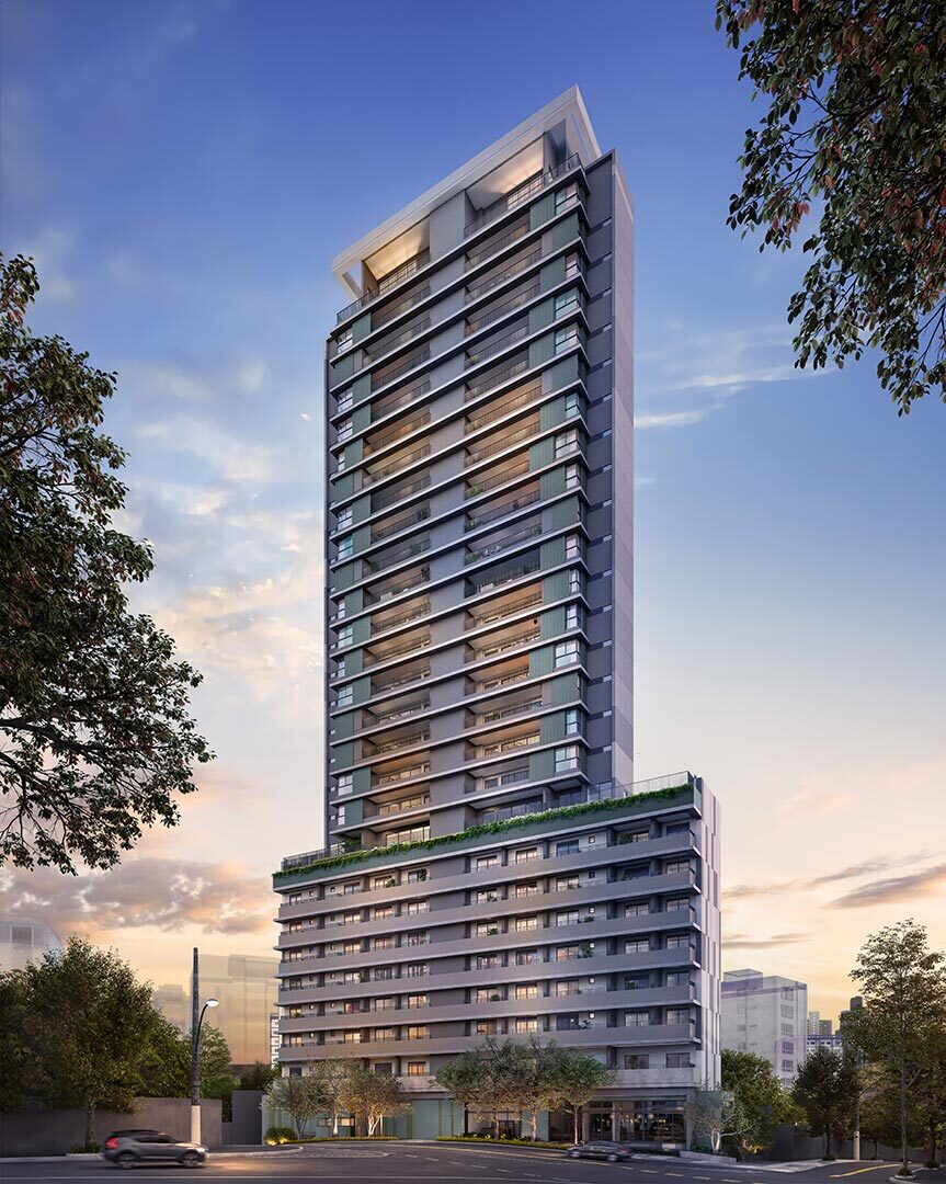 Studio à venda em São Paulo, Vila Madalena, com 1 quarto, 27,61m² - Renaldo Moura