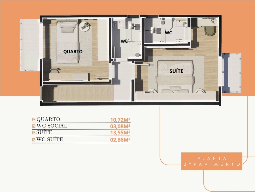 Casa, 2 quartos, 82 m² - Foto 61