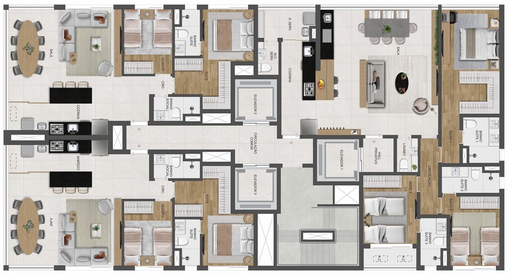 Apartamento, 4 quartos, 226 m² - Foto 7
