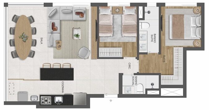 Apartamento, 4 quartos, 226 m² - Foto 8