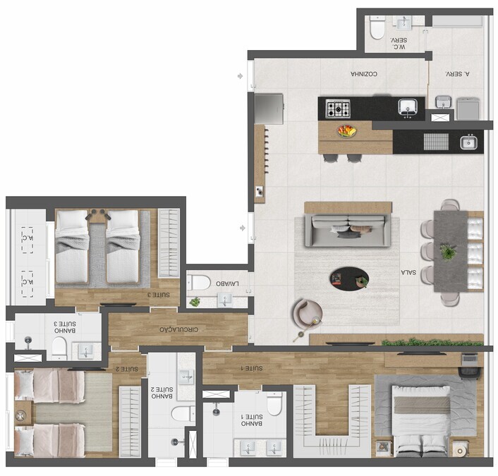 Apartamento, 4 quartos, 226 m² - Foto 10