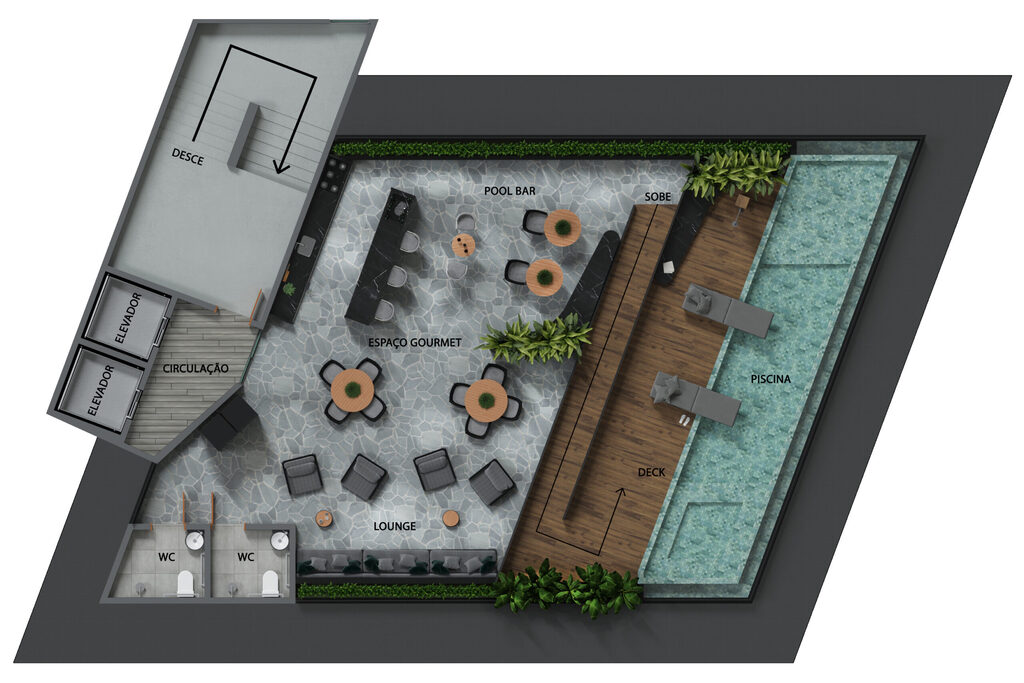 Apartamento à venda com 1 quarto, 22m² - Foto 10
