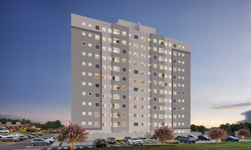 Apartamento Garden à venda com 1 quarto, 56.74m² - Jardim Limoeiro,Serra