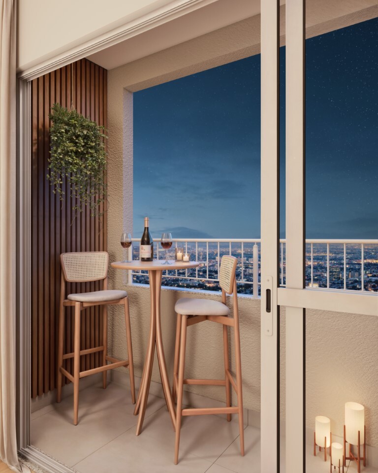Terraço - Apartamento Garden à venda em Serra, Jardim Limoeiro, com 1 quarto, 56,74m²