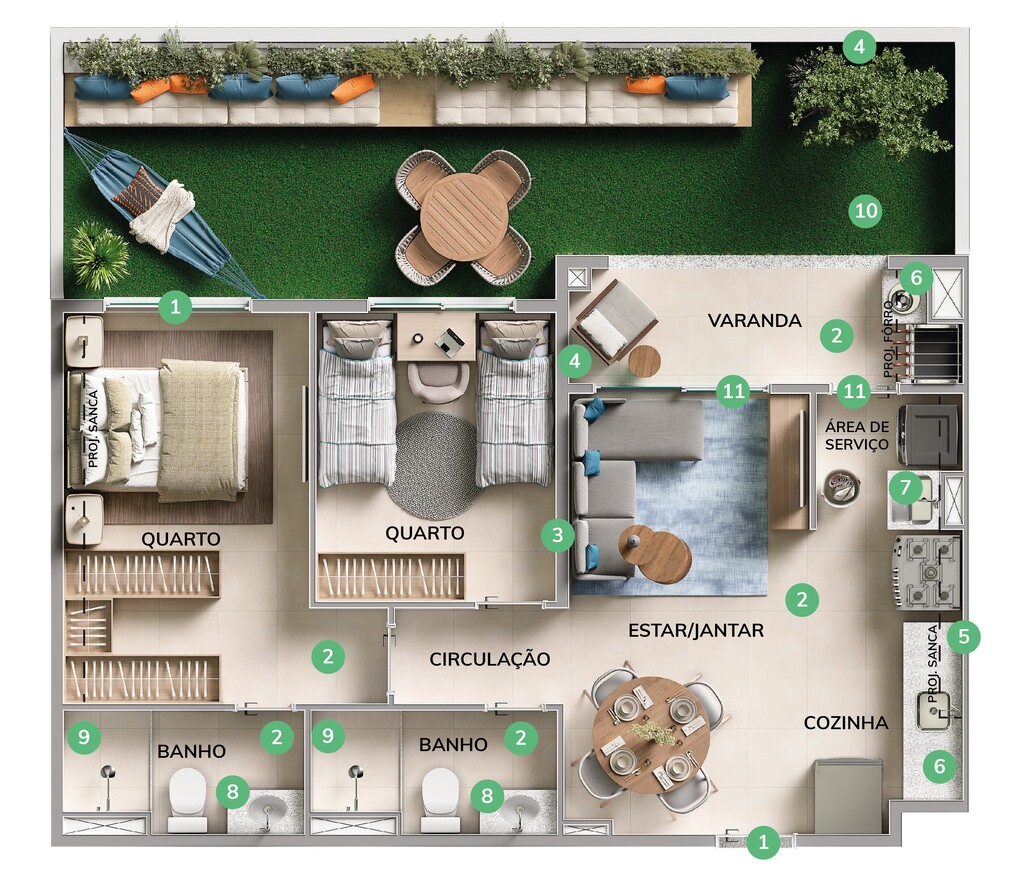 Planta 3