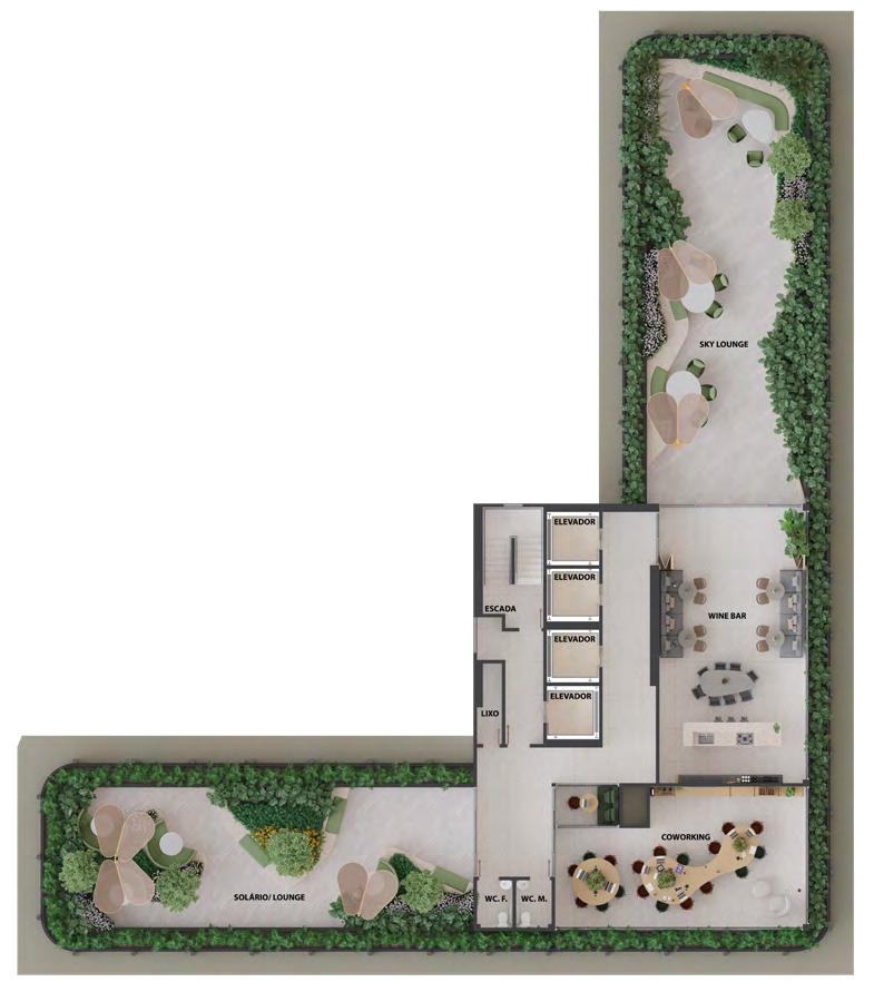 Apartamento à venda com 3 quartos, 117m² - Foto 40