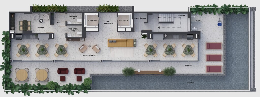 Apartamento à venda com 2 quartos, 48m² - Foto 41