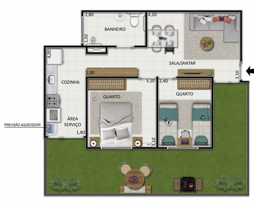 Apartamento, 2 quartos, 63 m² - Foto 18