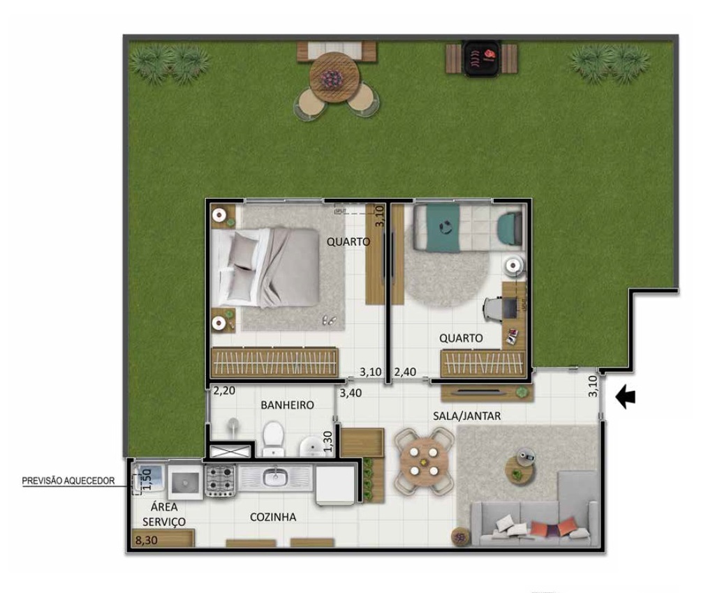 Apartamento, 2 quartos, 63 m² - Foto 20