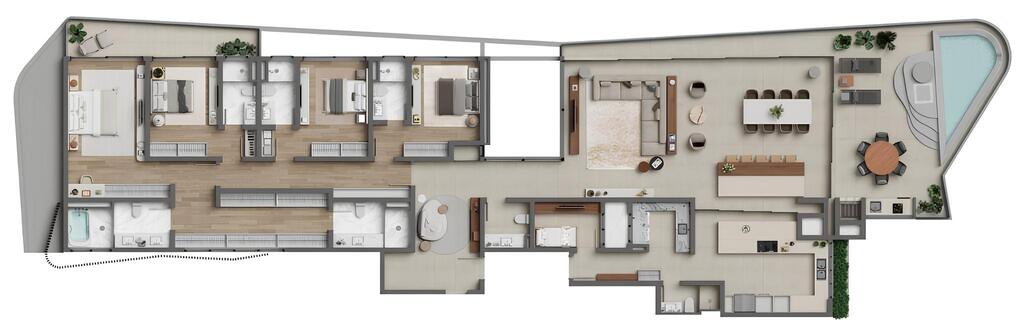 Cobertura, 4 quartos, 604 m² - Foto 18