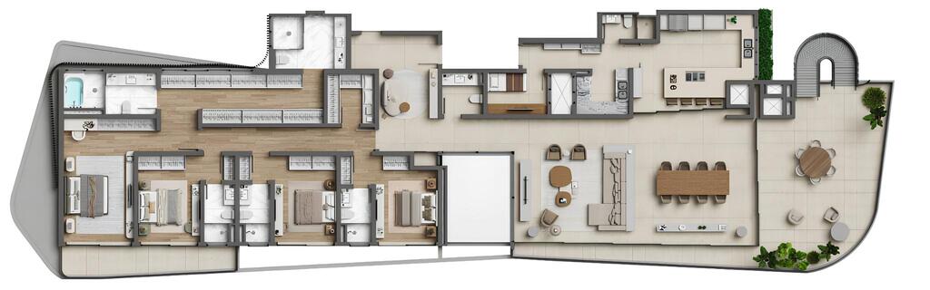 Cobertura, 4 quartos, 604 m² - Foto 20