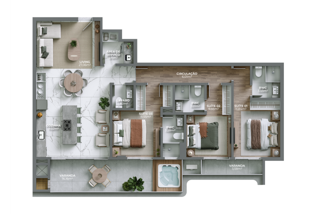 Cobertura à venda com 4 quartos, 185m² - Foto 17