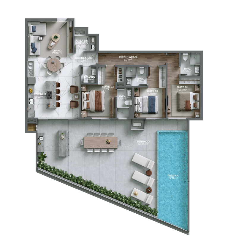 Cobertura à venda com 4 quartos, 185m² - Foto 23