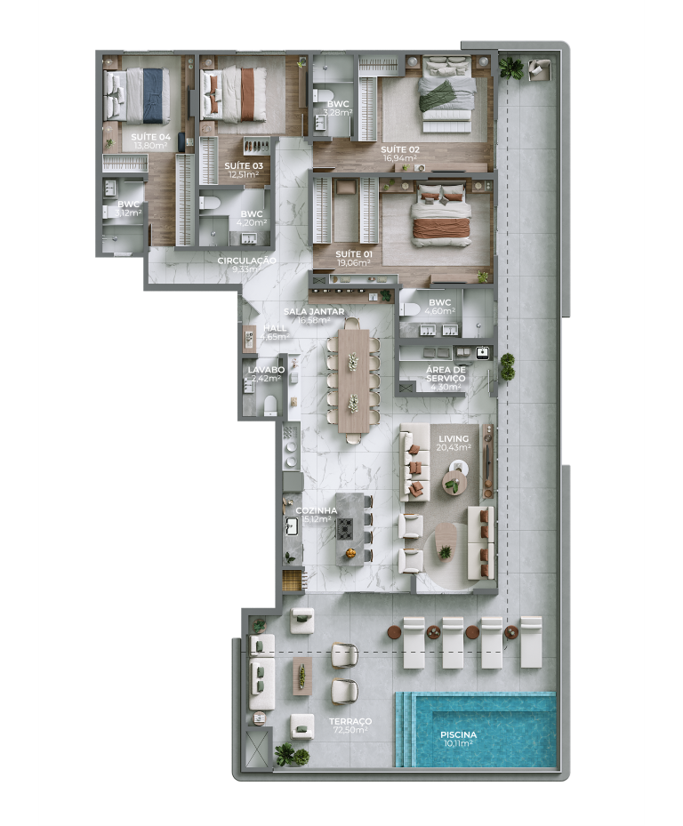 Cobertura à venda com 4 quartos, 185m² - Foto 25
