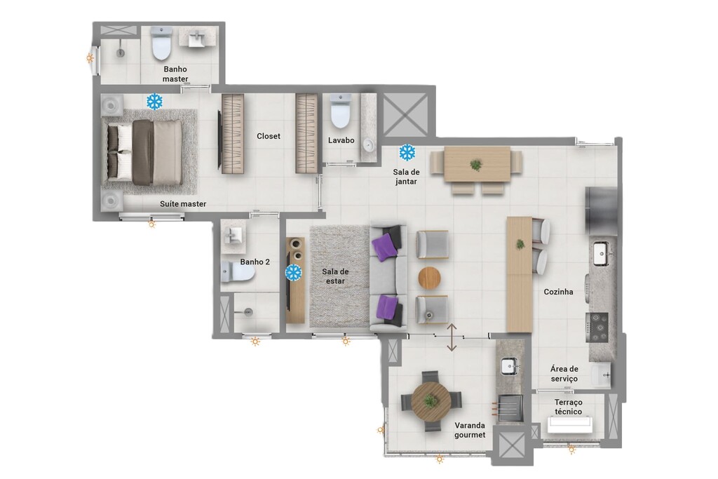 Apartamento, 2 quartos, 70 m² - Foto 13