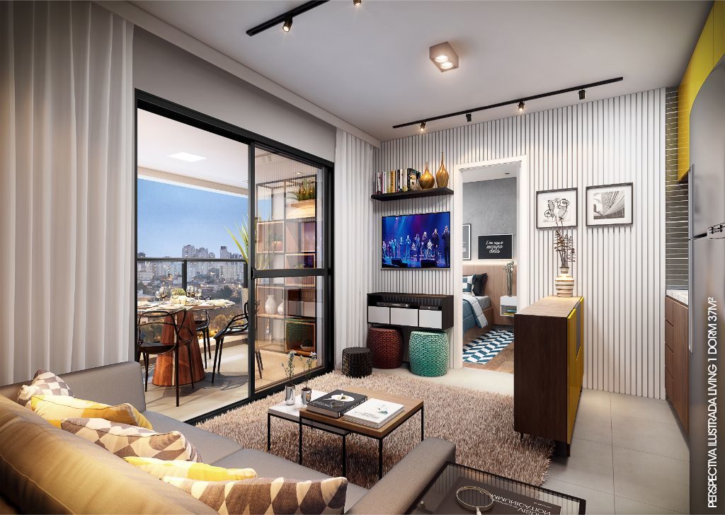 Apartamento à venda em São Paulo, Vila Mariana, com 1 quarto, 43,12m² - Carreyra Imobiliaria