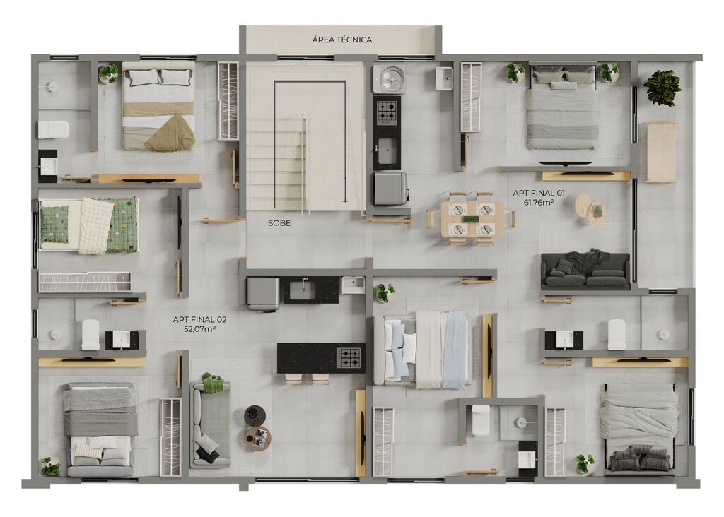 Cobertura à venda com 3 quartos, 104m² - Foto 8