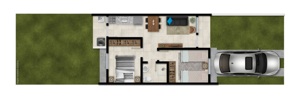 Casa de Condomínio à venda com 1 quarto, 33m² - Foto 15