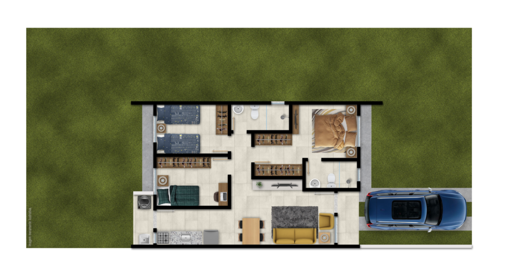 Casa de Condomínio à venda com 1 quarto, 33m² - Foto 17