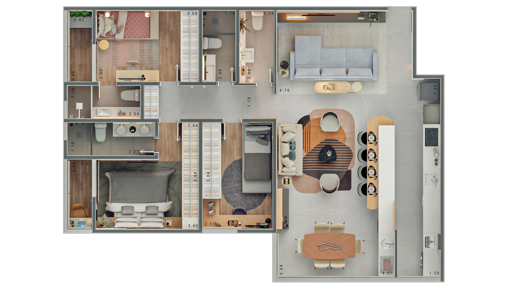 Cobertura à venda com 3 quartos, 217m² - Foto 36