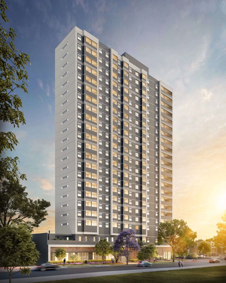 Studio à venda em São Paulo, Brooklin Paulista, com 2 quartos, 30,6m² - Imóveis Magamar