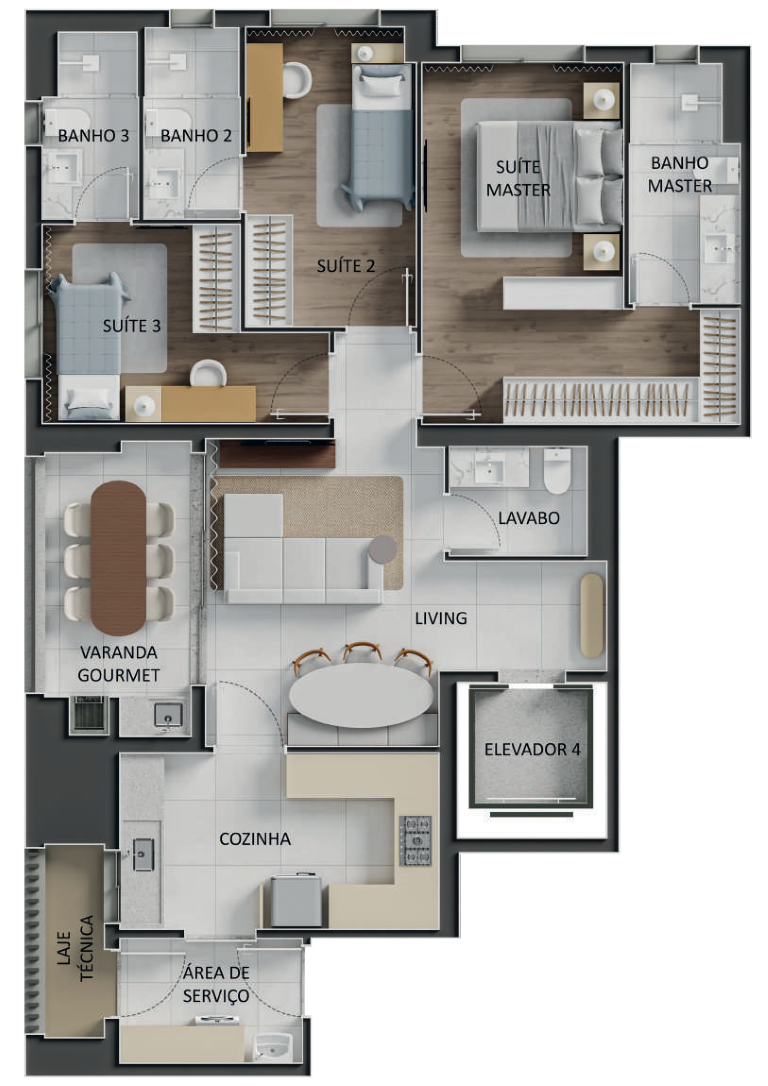 Cobertura à venda com 4 quartos, 254m² - Foto 42