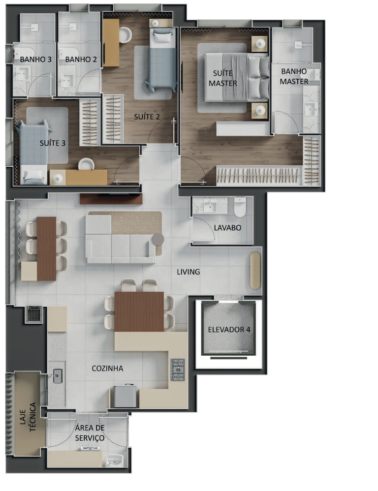 Cobertura à venda com 4 quartos, 254m² - Foto 43