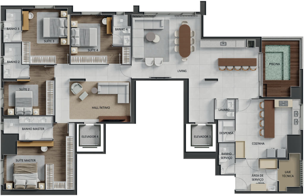 Cobertura à venda com 4 quartos, 254m² - Foto 49