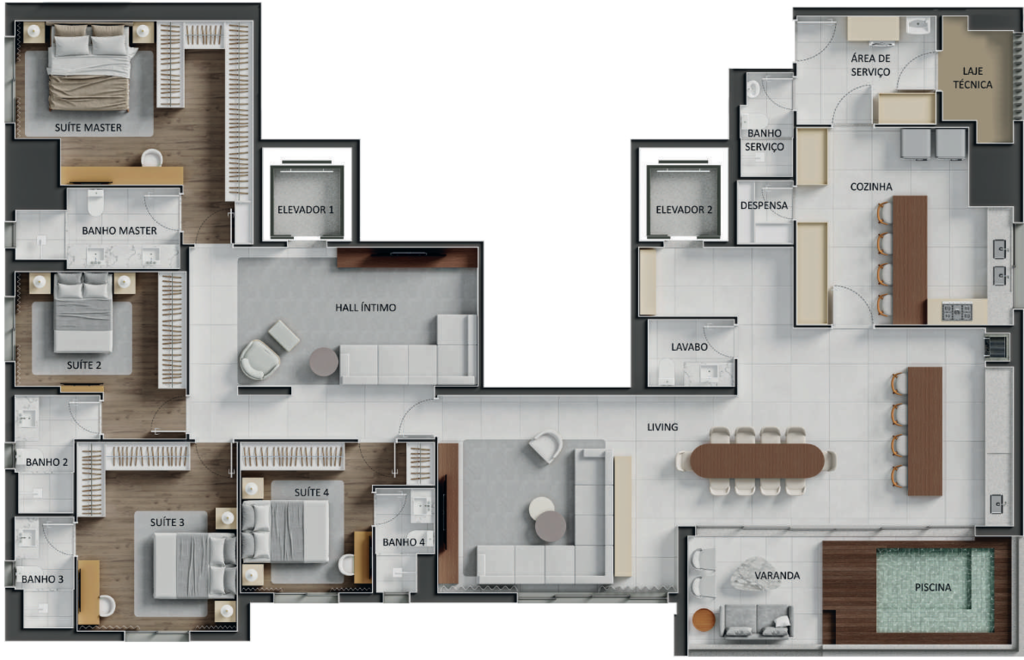 Cobertura à venda com 4 quartos, 254m² - Foto 50