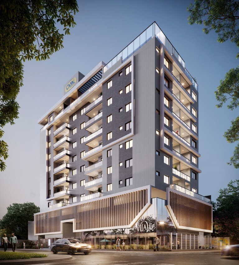 Apartamento à venda em Vila Velha, Praia da Costa, com 3 quartos, 79,19m² - Macarineli Imóveis