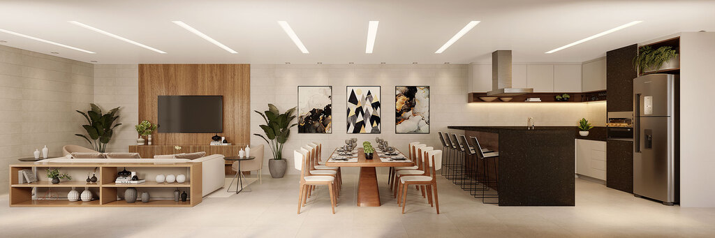 Apartamento à venda em Vila Velha, Praia da Costa, com 2 quartos, 60,41m² - Macarineli Imóveis