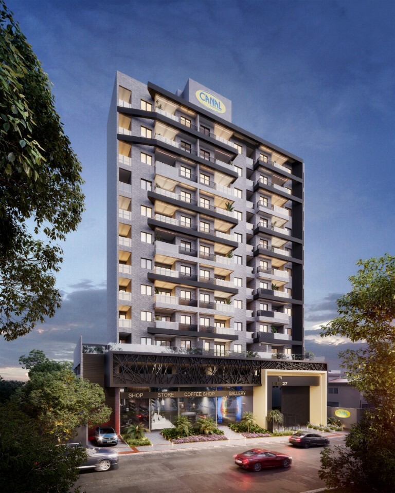 Apartamento à venda em Vila Velha, Coqueiral de Itaparica, com 3 quartos, 72,57m² - Macarineli Imóveis