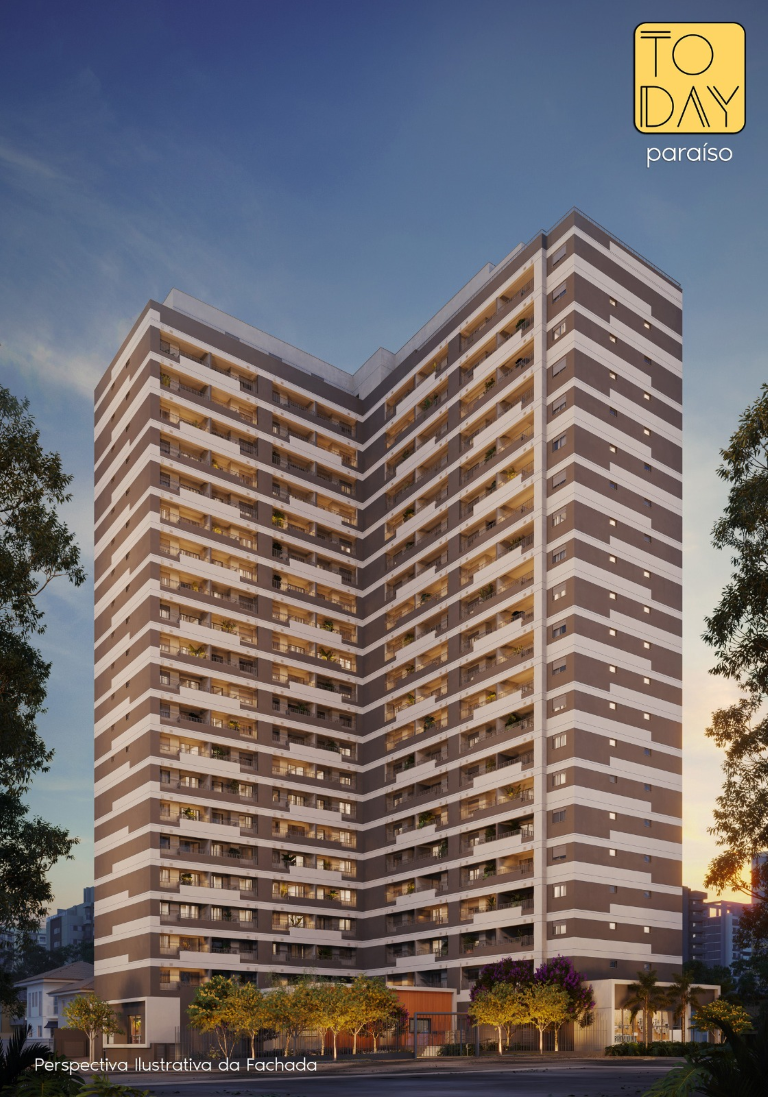 Studio à venda em São Paulo, Paraíso, com 1 quarto, 29,63m² - Renaldo Moura