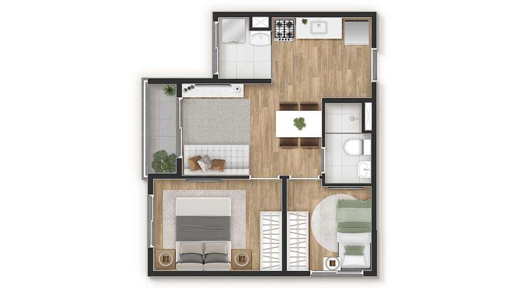 Apartamento à venda com 1 quarto, 26m² - Foto 18