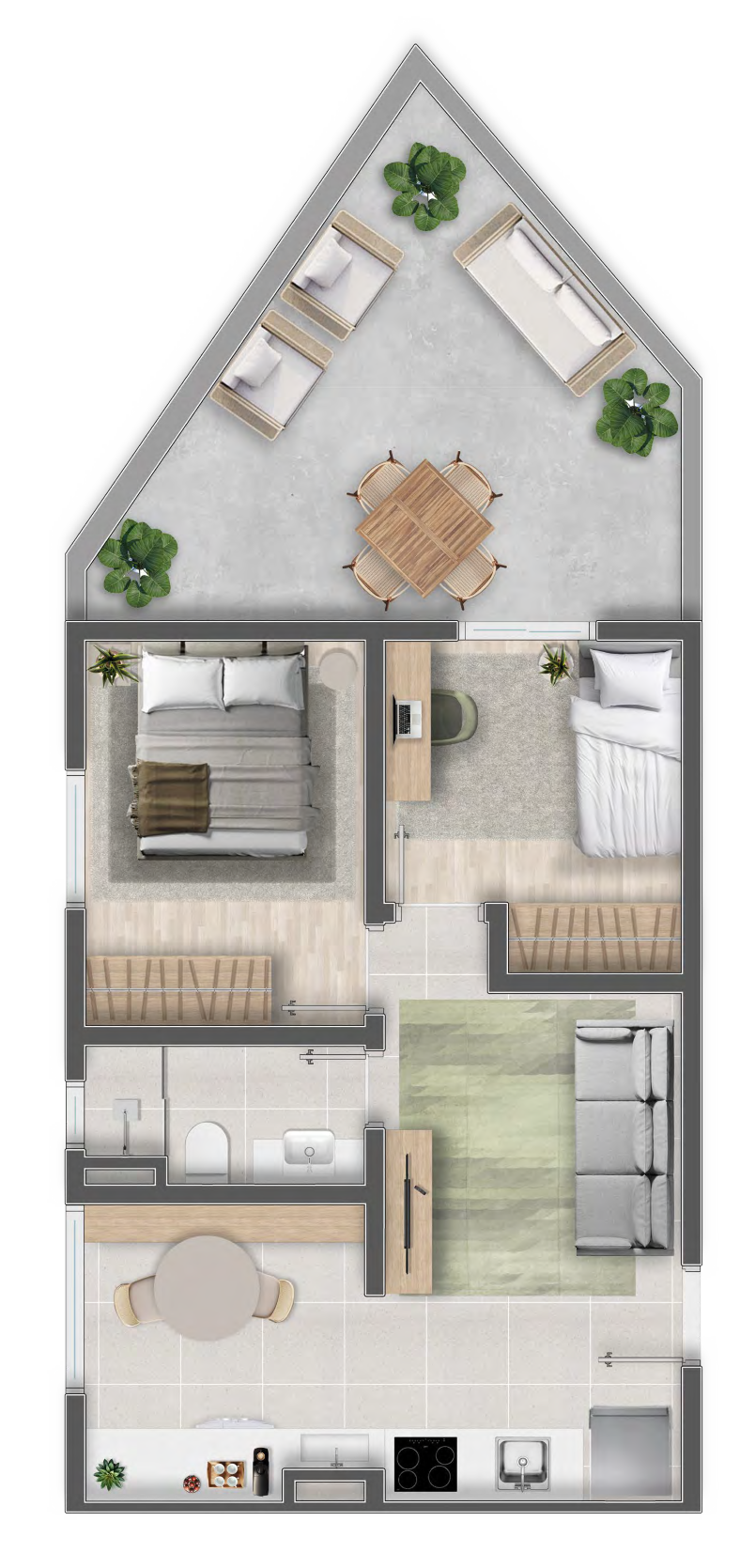 Apartamento, 2 quartos, 41 m² - Foto 22