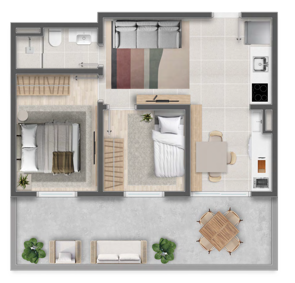 Apartamento, 2 quartos, 41 m² - Foto 23