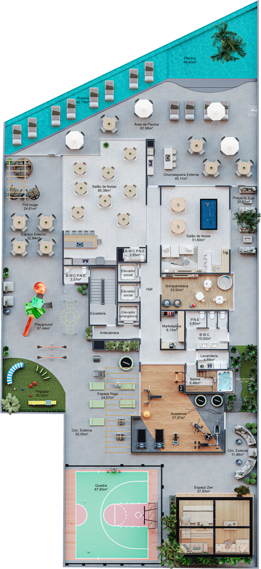 Apartamento, 2 quartos, 77 m² - Foto 15