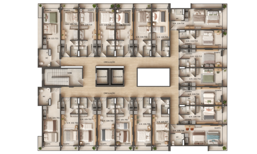 Apartamento, 1 quarto, 20 m² - Foto 25