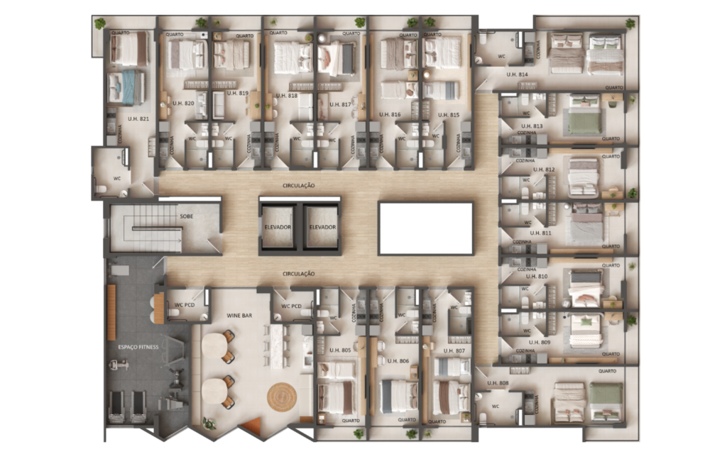 Apartamento, 1 quarto, 20 m² - Foto 26