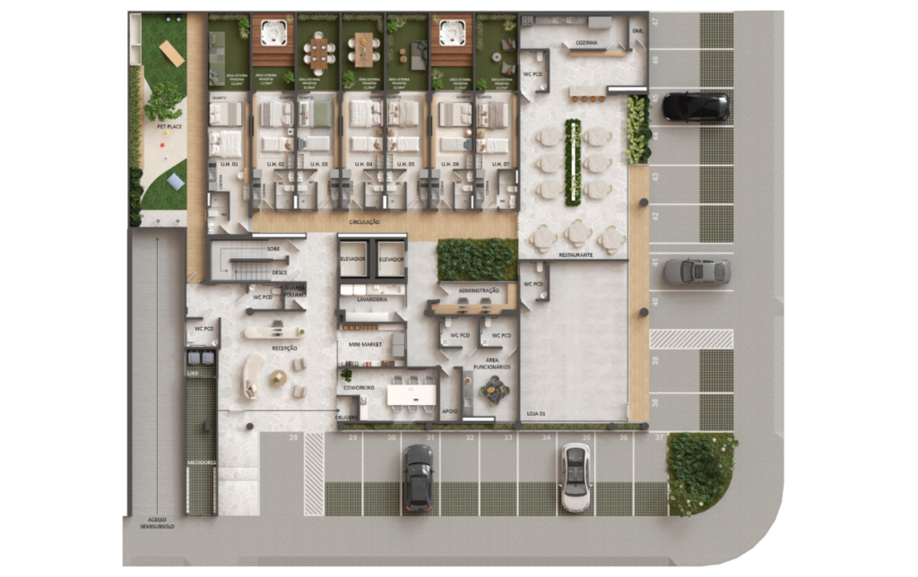 Apartamento, 1 quarto, 20 m² - Foto 28