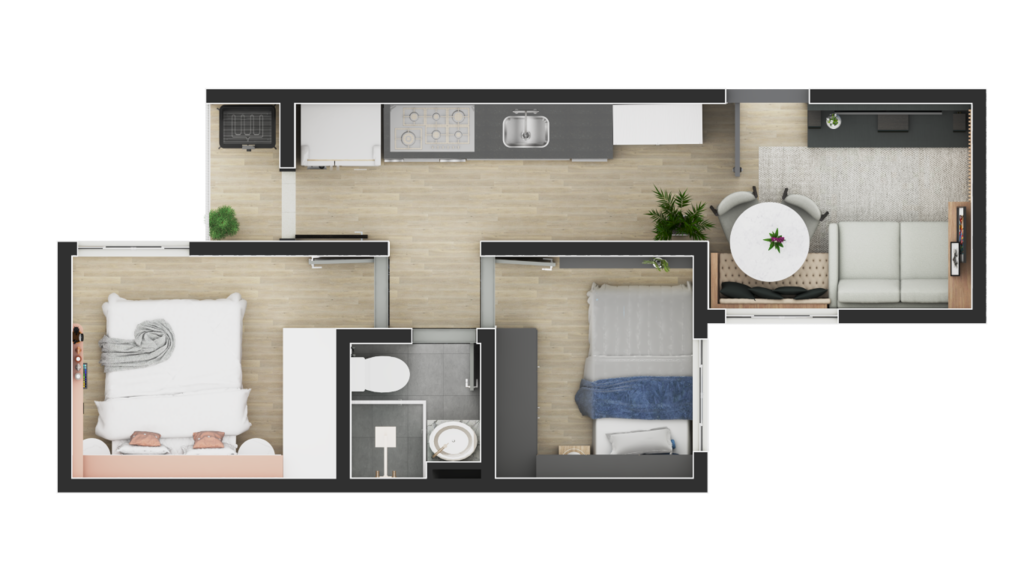 Apartamento, 1 quarto, 22 m² - Foto 44