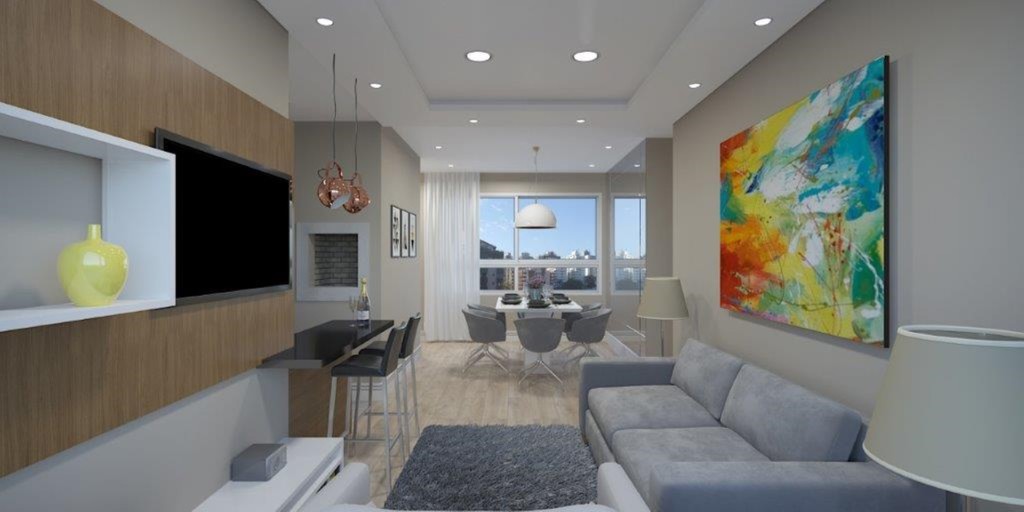 Apartamento Garden à venda em Porto Alegre, Bom Fim, com 1 quarto, 71,85m² - Geniale Imóveis