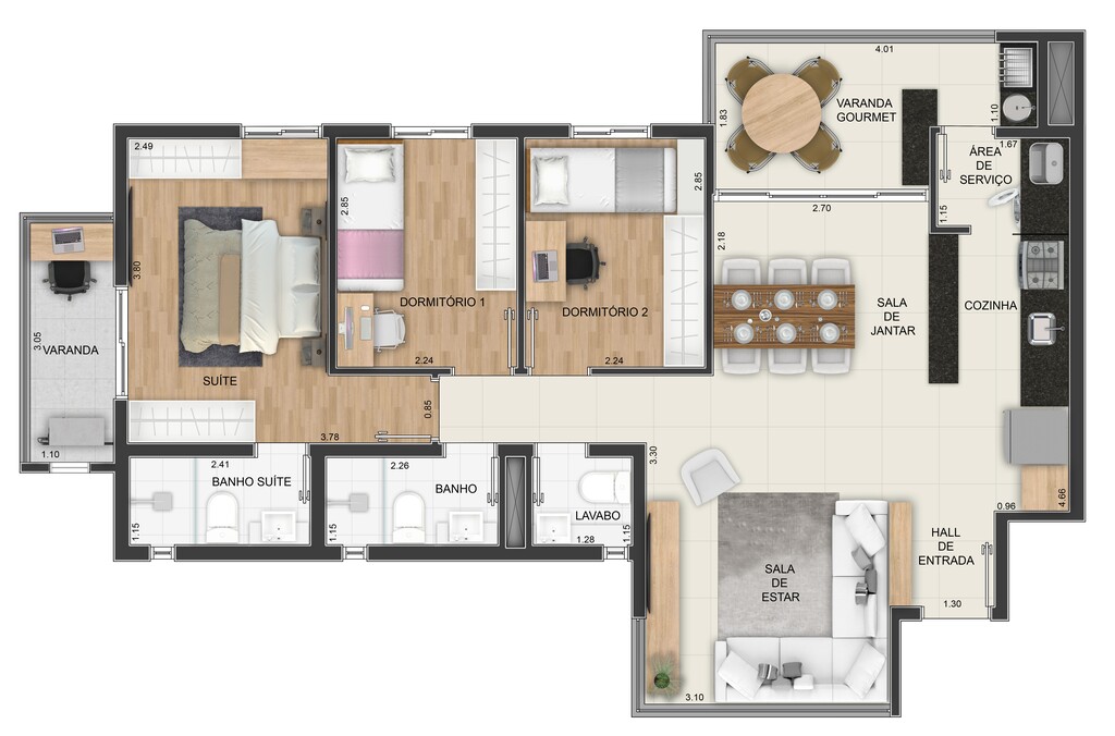 Cobertura à venda com 3 quartos, 160m² - Foto 33