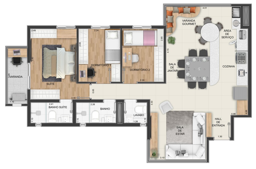 Cobertura à venda com 3 quartos, 160m² - Foto 35